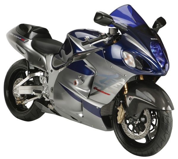 Suzuki GSX1300R Hayabusa 99-2007 Airflow Light Tint DOUBLE BUBBLE SCREEN by Powerbronze.