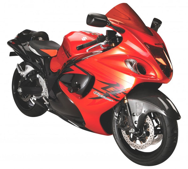 Suzuki GSX1300R Hayabusa  08-2019 Airflow Light Tint DOUBLE BUBBLE SCREEN by Powerbronze