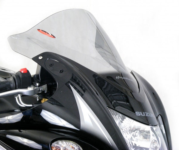 Suzuki GSX1300R Hayabusa  08-2019 Airflow Light Tint DOUBLE BUBBLE SCREEN by Powerbronze