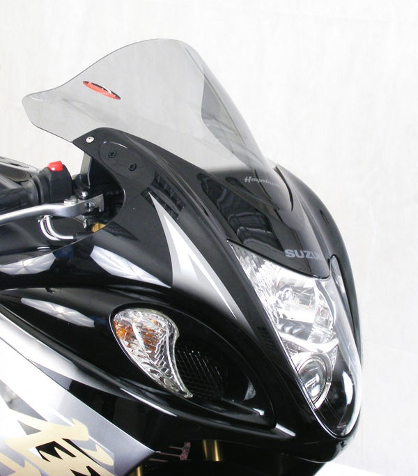 Suzuki GSX1300R Hayabusa  08-2019 Airflow Light Tint DOUBLE BUBBLE SCREEN by Powerbronze