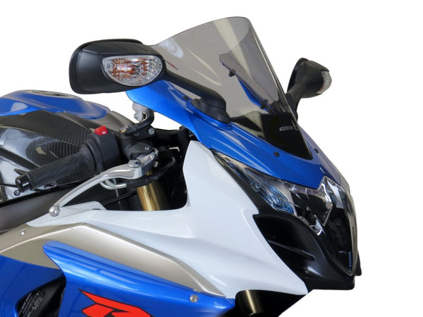 Suzuki GSX-R1000 09-2016 Airflow Light Tint DOUBLE BUBBLE SCREEN by Powerbronze