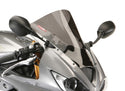 Triumph Daytona 675  06-2008  Airflow Dark Tint DOUBLE BUBBLE SCREEN by Powerbronze.