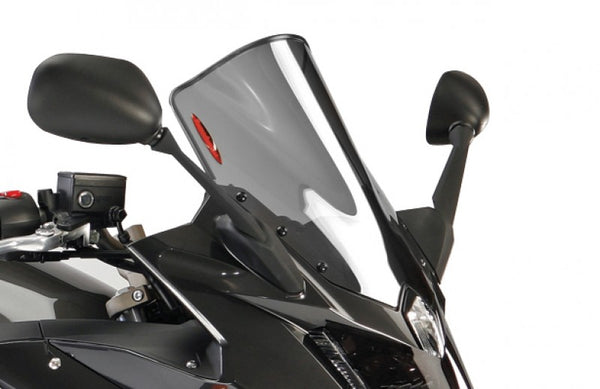 Yamaha XJ6 Diversion  09-2014  Airflow Light Tint DOUBLE BUBBLE SCREEN by Powerbronze.