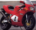 Ducati 888 Strada  92-1994  Light Tint Original Profile SCREEN Powerbronze