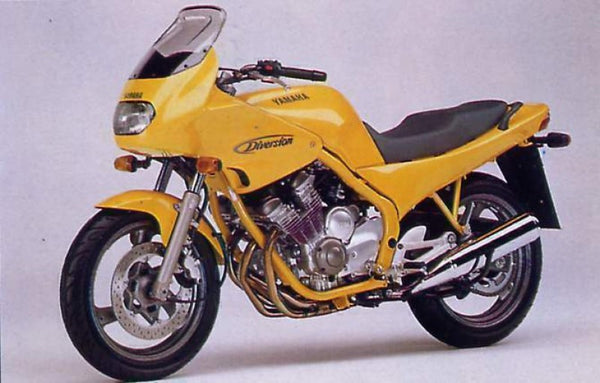 Yamaha XJ600S Diversion  1992  Light Tint Original Profile SCREEN Powerbronze