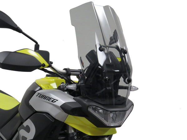 Aprilia Tuareg 660 22-2023  Light Tint Touring Screen (555mm High) Powerbronze.