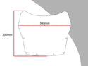 Fits Honda CBX550  84-1986 Dark Tint 350mm Flip/Tall SCREEN Powerbronze.