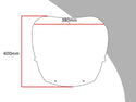 Fits Honda VFR750 88-1989 Dark Tint 400mm Flip/Tall SCREEN Powerbronze
