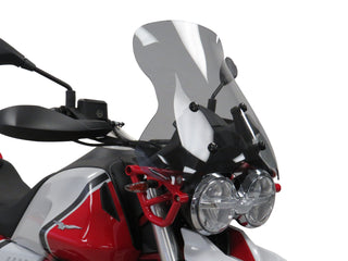 Moto Guzzi V85TT  19-23 Clear (510mm high) Flip/Tall SCREEN Powerbronze. RRP £118