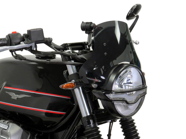 Moto Guzzi V7 Special Edition 2023  Dark Tint (155mm high) Light SCREEN Powerbronze.