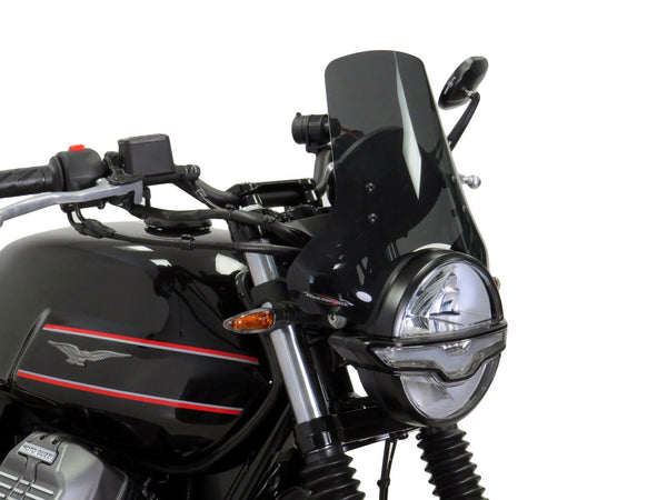 Moto Guzzi V7 Stone 21- 2023  Dark Tint (230mm high) Light SCREEN Powerbronze.