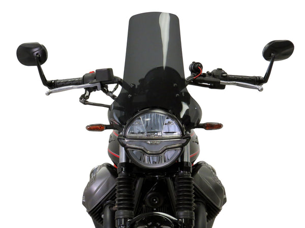 Moto Guzzi V7 Stone 21-2023  Dark Tint (325mm high) Light SCREEN Powerbronze.