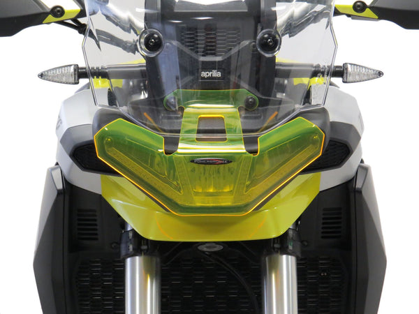 Aprilia Tuareg 660 22-23 Yellow Headlight Protectors by Powerbronze RRP £61