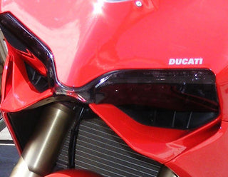 Ducati  1199 Panigale     12-2014  Dark Tint Headlight Protectors by Powerbronze RRP £36
