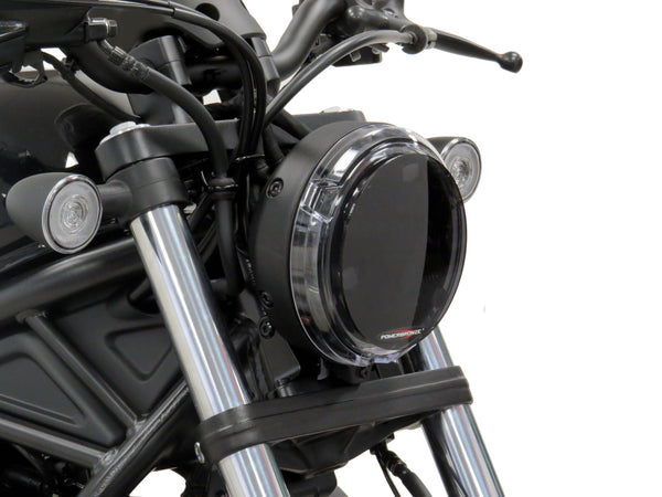 Honda CMX500 Rebel  17-2024  Light Tint Headlight Protectors by Powerbronze RRP £36