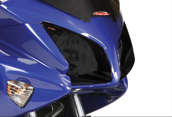 Honda CBF1000   2010 (UK model)  Dark Tint Headlight Protectors by Powerbronze RRP £36