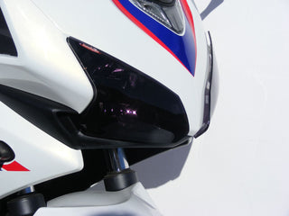 Honda CBR500R  13-2015  Dark Tint Headlight Protectors by Powerbronze RRP £36