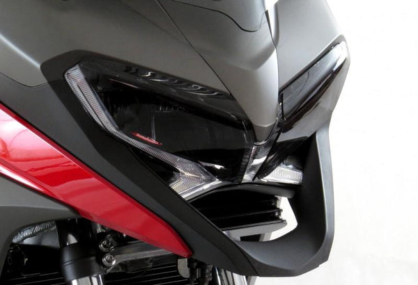 Honda VFR800F & X Crossrunner 14-2021 YELLOW Headlight Protectors Powerbronze