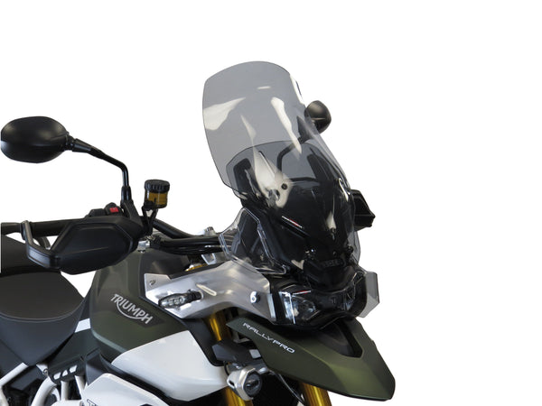 Triumph Tiger 900, GT & Rally 20-2021 Clear ADJUSTABLE  SCREEN Powerbronze.RRP £149