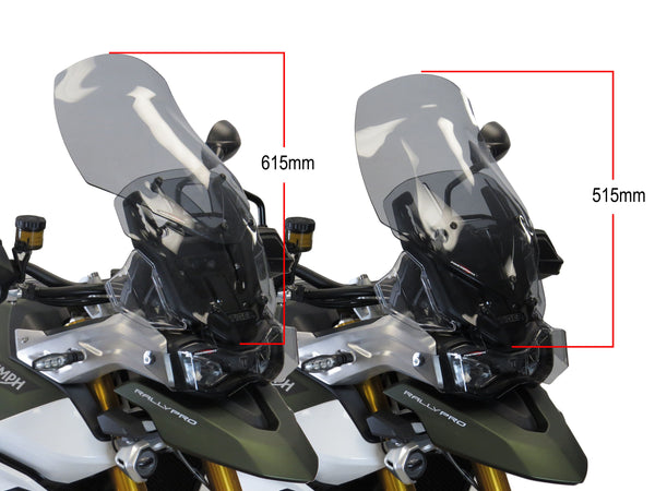 Triumph Tiger 850 2021>  Light Tint ADJUSTABLE  SCREEN Powerbronze.RRP £149