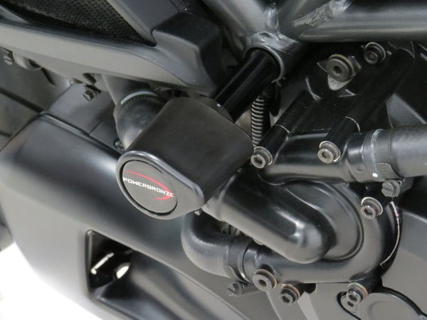 Ducati Diavel Strada 13-2015  Black High Impact  Crash Protection  by Powerbronze  RRP £134