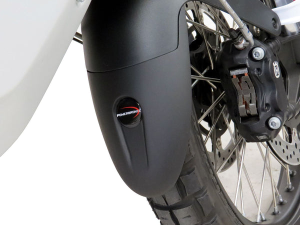 Husqvarna Norden 901, 2022 Matt Black Mudguard/Fender Extender by Powerbronze