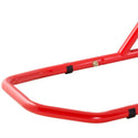 BikeTek Series 3 Rear Track Paddock Stand Set- Red.