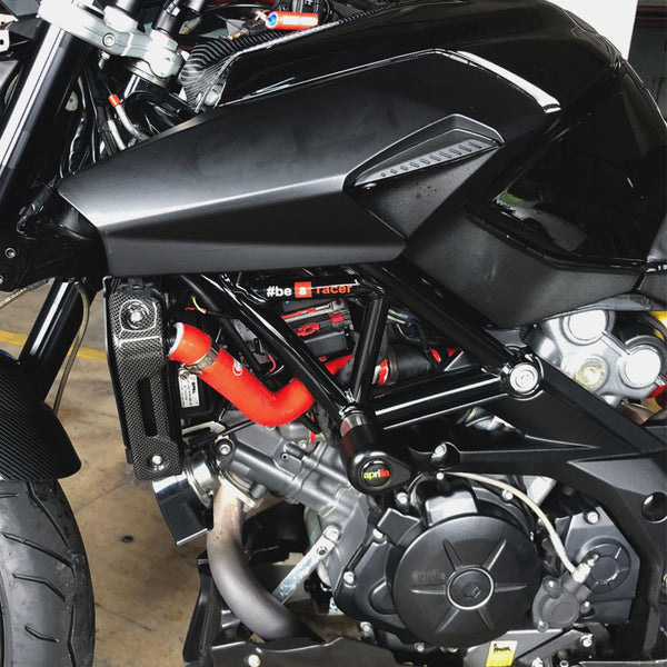 Aprilia 750 Shiver 2007-2017 Samco Sport Silicone Hose Kit  & Stainless Hose Clips APR-13