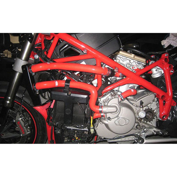 Ducati 1098 R/S 2007-2008 Samco Sport Silicone Hose Kit  & Stainless Hose Clips DUC-12