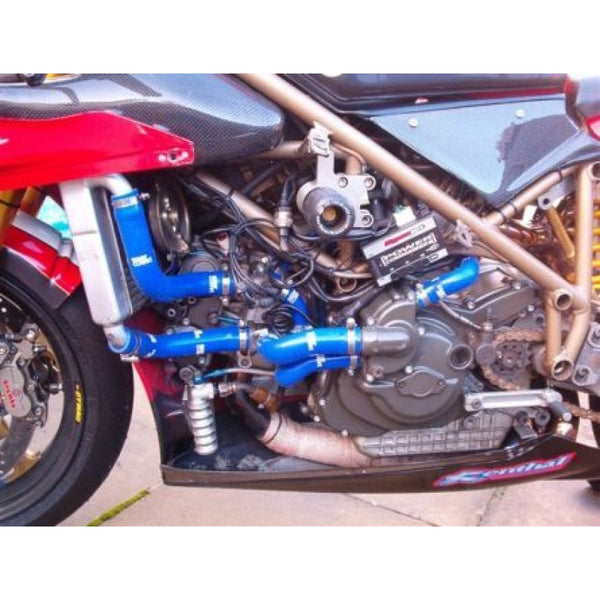 Ducati 748 S/SP/SPS/BIP 95-03 Samco Sport Silicone Hose Kit  & Stainless Hose Clips DUC-1