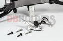 Aprilia RS660 2021 Black Anodised  Aluminium Rear Subframe by DB Holders.