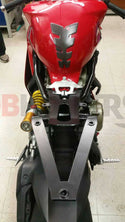 Aprilia RS660 2021 Black Anodised  Aluminium Rear Subframe by DB Holders.