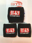 Yoshimura Black 2 x Brake & 1 x Clutch  Reservoir Socks Cover