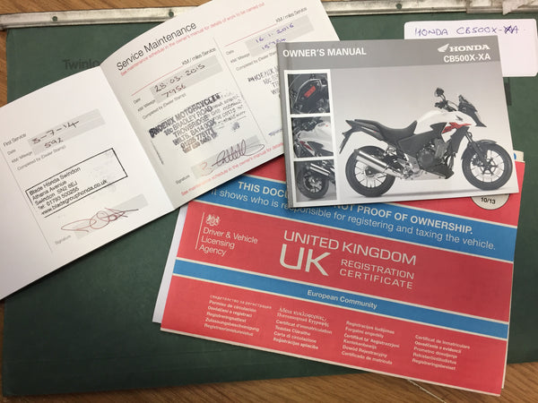 2014 Honda CB500X-XA