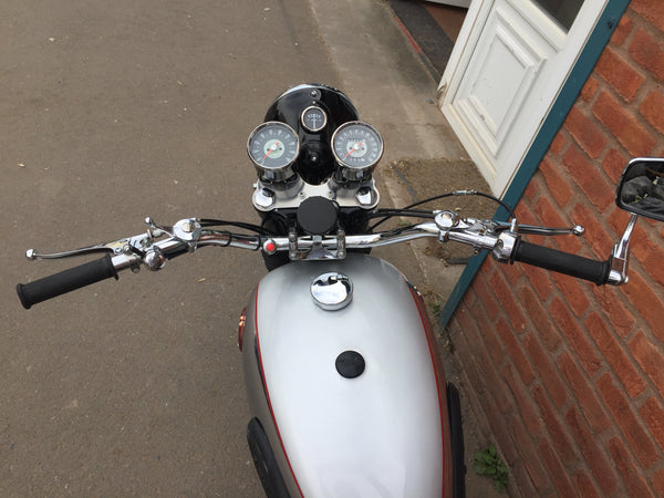 1956 BSA A10 650cc Road Rocket fitted with rebuilt A7 500cc engine