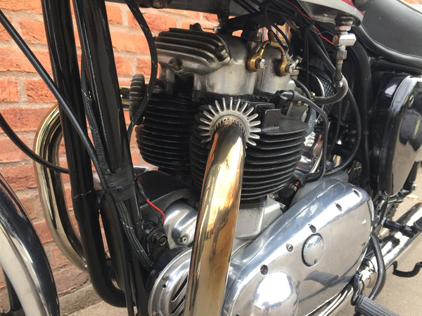 1956 BSA A10 650cc Road Rocket fitted with rebuilt A7 500cc engine