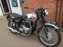 1956 BSA A10 650cc Road Rocket fitted with rebuilt A7 500cc engine