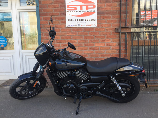 2017 Harley Davidson Street XG750  Two-Tone Vivid Black 1,920 miles.