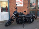 2017 Harley Davidson Street XG750  Two-Tone Vivid Black 1,920 miles.