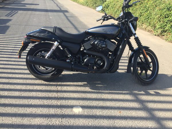 2017 Harley Davidson Street XG750  Two-Tone Vivid Black 1,920 miles.