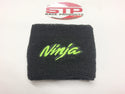 Ninja Motorcycle Front Brake Master Cylinder Shrouds Socks Cover Green Logo