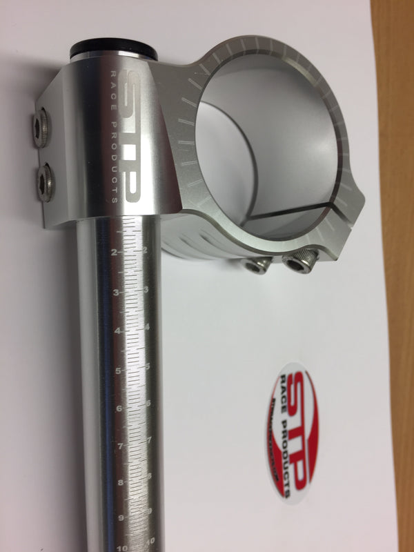 Triumph 50mm STP Tek2 Calibrated road race polished aluminium Clip-Ons handlebars BSB