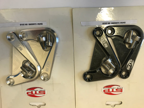 BMW S1000RR 2009-2018 Rear Subframe Transport Hooks Pair Silver.