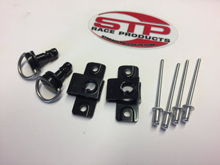 Black Dzus Fairing  Fastener 14mm