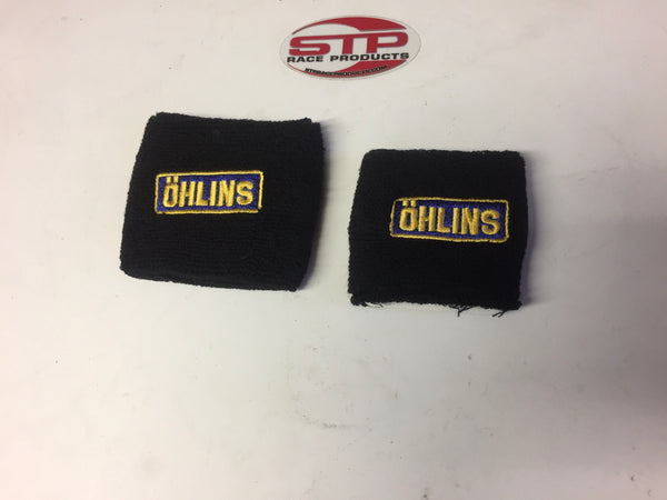 Ohlins front and rear brake reservoir covers 
