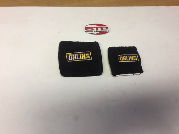 Ohlins front and rear brake reservoir covers 