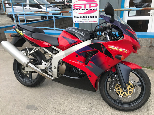 1998 Kawasaki ZX6-R G1 Low Low miles.  sold