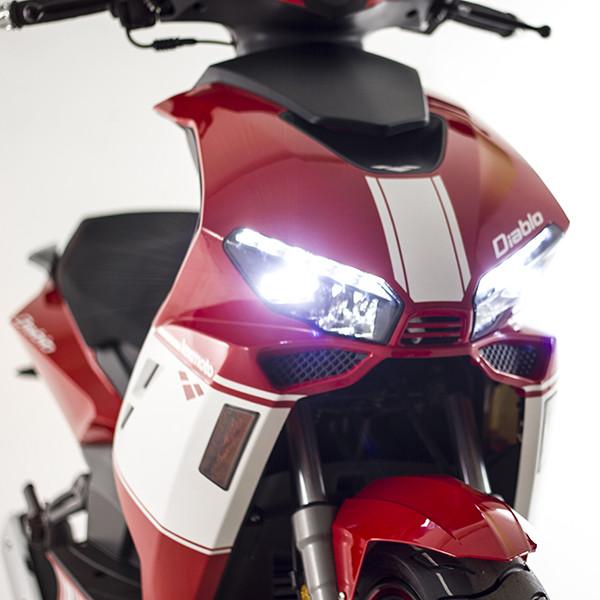 2025 Lexmoto Diablo 50cc EFI E5        LJ50QT-9M-E5. £1679.99