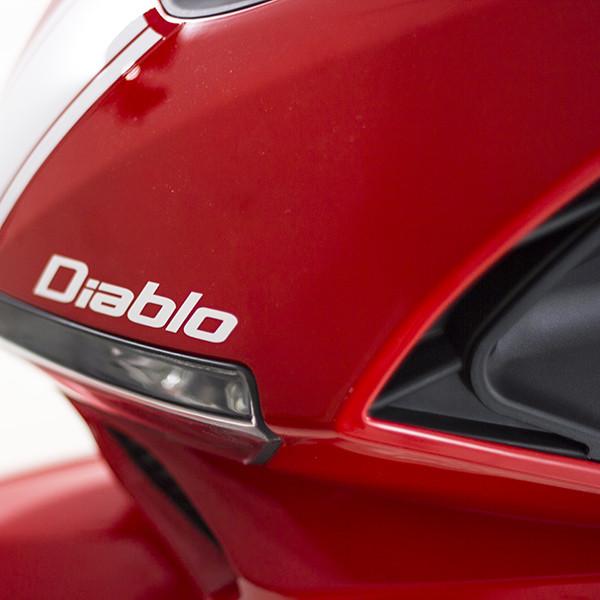 2025 Lexmoto Diablo 50cc EFI E5        LJ50QT-9M-E5. £1679.99
