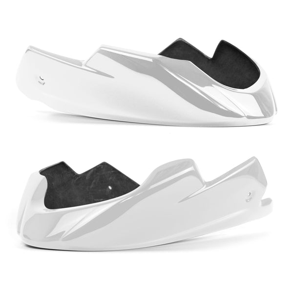 Yamaha MT09 13-2020 GRP  Belly Pan Spoiler Gloss White Finish Pyramid